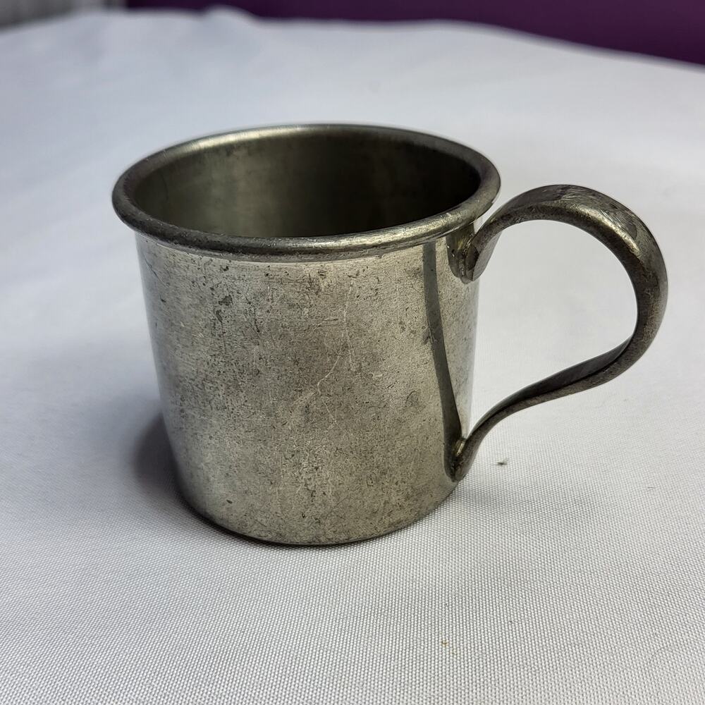 Woodbury Pewterers Pannikin 5oz Baby Child Cup Mug Made in USA